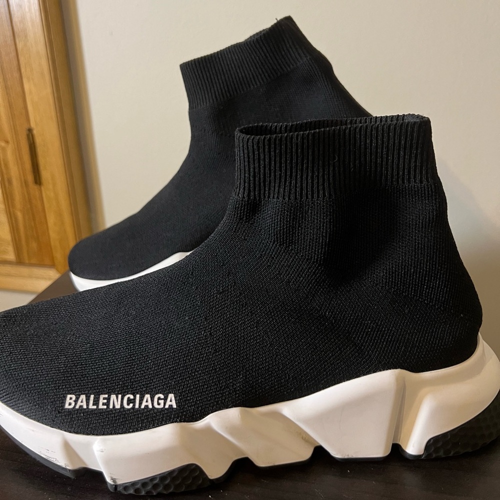 Balenciaga Knit Sock Sneakers Training Streetwear Speed LT